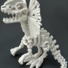 3d_tisteny_dilophosaurus_bocni_bone_white 3D tištěný Dilophosaurus XL – designový model dinosaura | Spiny3D