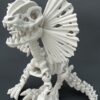 3d_tisteny_dilophosaurus_bocni_detail_bone_white 3D tištěný Dilophosaurus XL – designový model dinosaura | Spiny3D