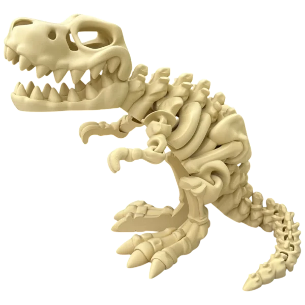 3d_tisteny_tyrannosaurus_rex_bocni_desert_tan_nahled 3D tištěný Tyrannosaurus rex XL – designový model dinosaura | Spiny3D