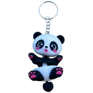 3d_tistena_klicenka_panda 3D tištěná flexibilní klíčenka Panda | Spiny3D